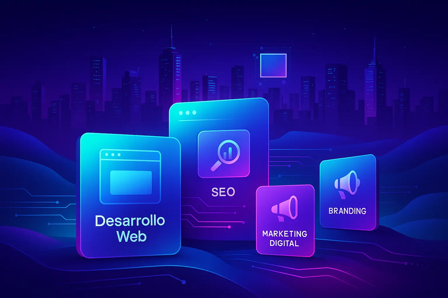 Servicios digitales Evorix: Desarrollo web, SEO, Marketing